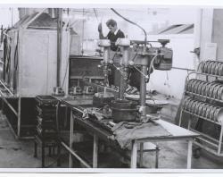Views of the machining and assembly areas for domestic sealed units at Morley Park, W.A. prior to the move to Beverley, 1963. SLSA: BRG 9/36/881 