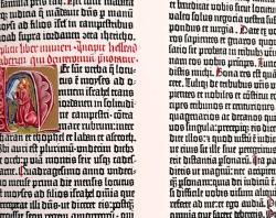 An example of the Gutenberg initial illumination.