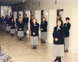 John Martin's lift ladies, supplied by author Paul Flavel.