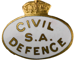 Civis Defence South Australia, badge owned by Natalia Davies.