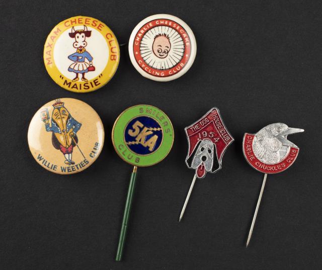 Radio club badges and pins, clrc, slsa: box no. 177