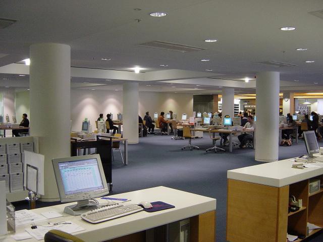 Spence wing, research library