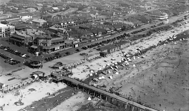 Aerial view of Henley Beach