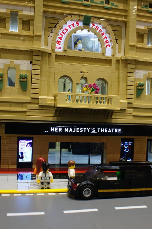 Her Majesty's Theatre in LEGO