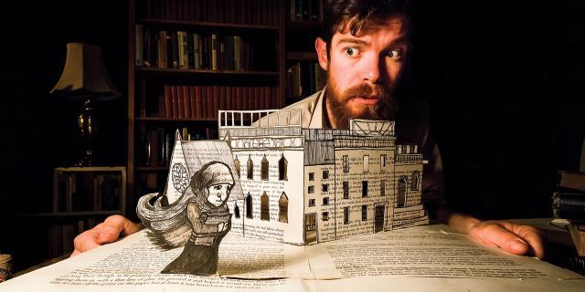 The Bookbinder, image by Phillip Merry