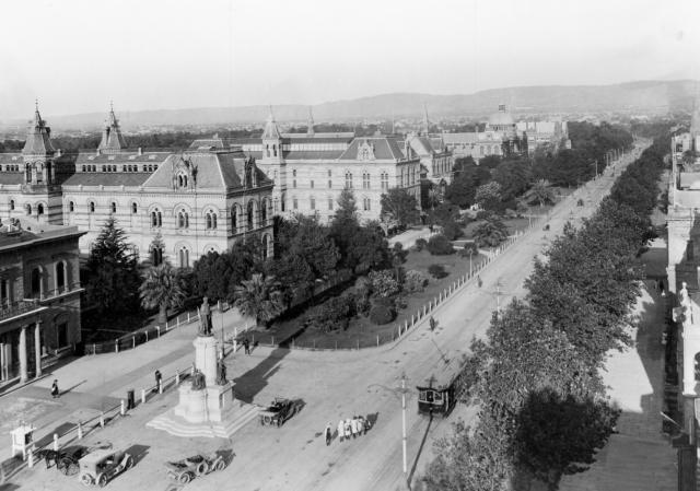 North Terrace 1922 (North Terrace, Adelaide [B 1177]