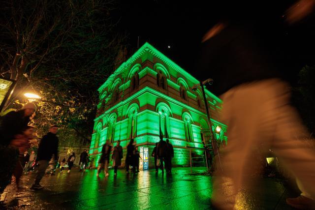 Mortlock Wing during Illuminate 2025