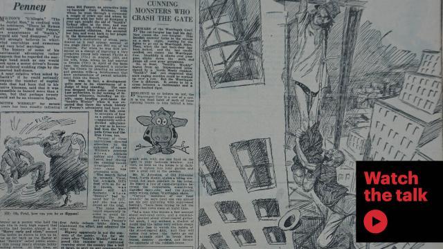 Watch the talk: A cartoon rediscovered