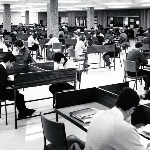 Reference library, Bastyan Wing, 1967 [B 72589/5]