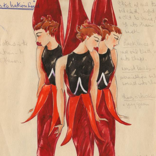 Thelma Afford costume design [PRG689/1/27]