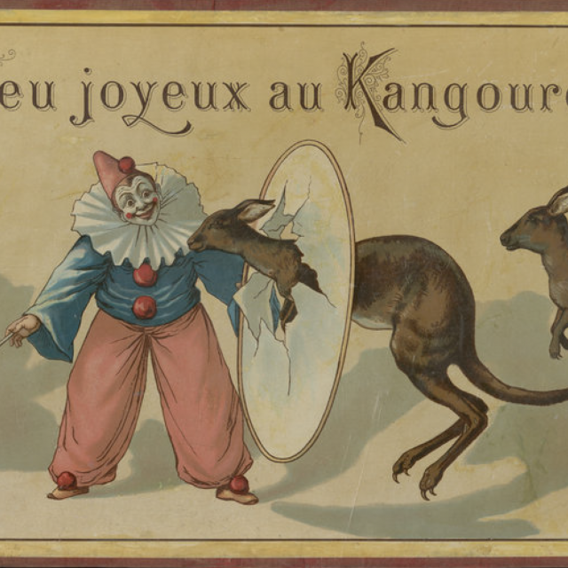 Jeu joyeux au kangourou [B 2776931]