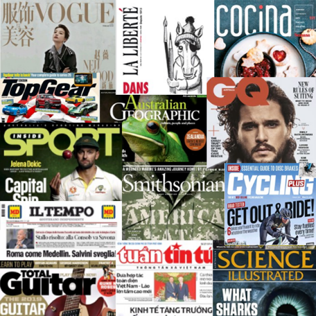 eJournals and magazines
