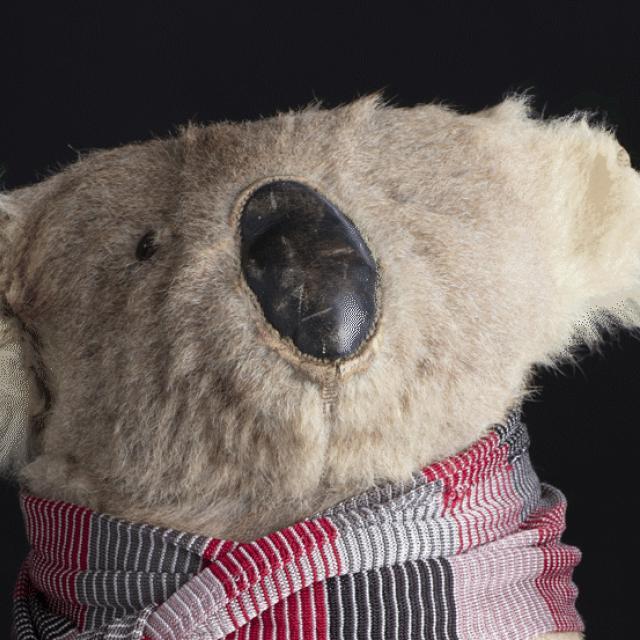 Toy koala with scarf [clrcri22543752_1]