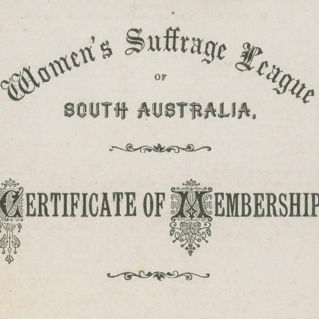 Women's Suffrage League of South Australia