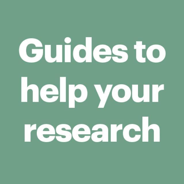 Guides to help your research