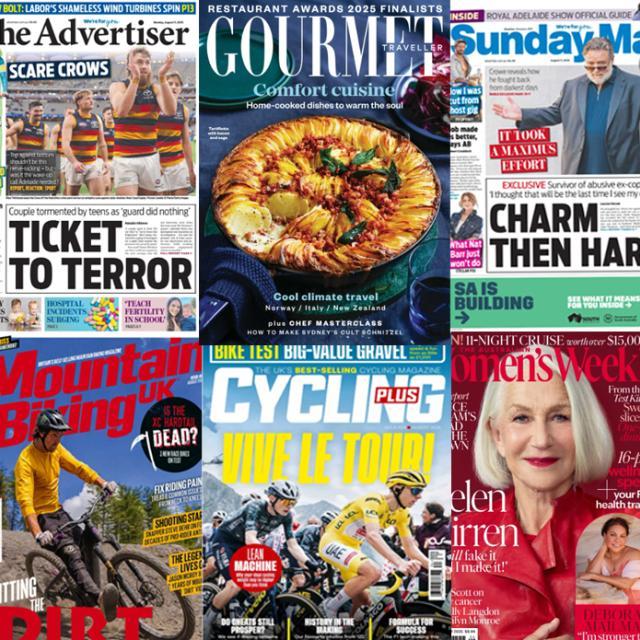 Newspapers and magazines