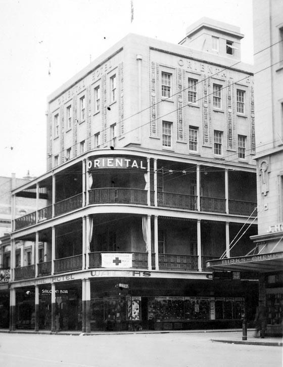 South Eastern Corner of Rundle Street and Gawler Place, Adelaide, c1940. B 9808