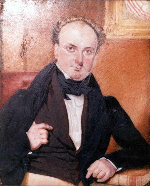 Robert Gouger in 1833 [SLSA: B 48189]
