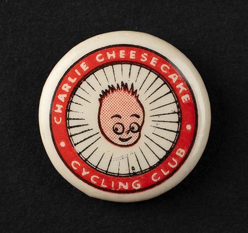 Charlie Cheesecake Cycling Club Badge. SLSA: clrcri22706379/7