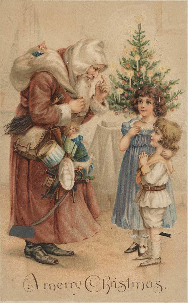 Christmas greeting card SLSA: PRG PRG 337/3/43