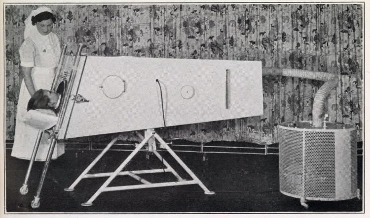 The Both respirator, 1939. SLSA:PRG 1776/11/1