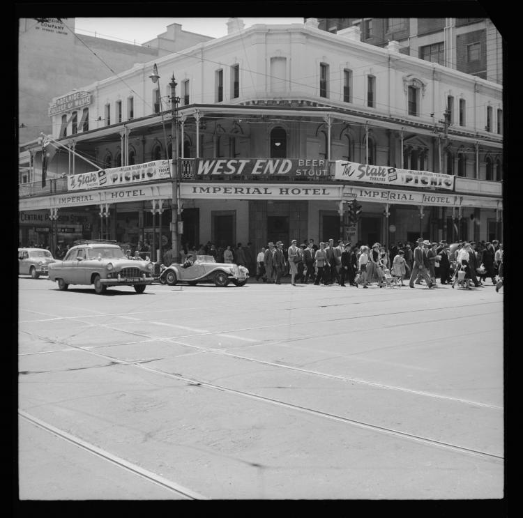 Imperial Hotel, 1957. SLSA: PRG 1662/9/59