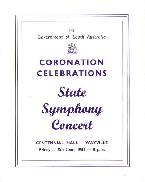 Coronation celebrations State Symphony Concert