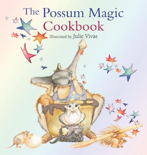 Possum magic cook book, book cover.