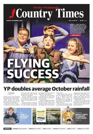 Yorke Peninsula Country Times cover.