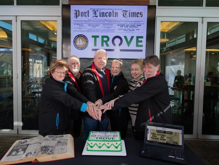 From left to right:1. David Johnston 2.  Judith Parker 3. Chris Mantle 4. Ursula Sawyer 5. Judy Glendenning 6. Cathy Sandland 7. Steve Sawyer 8.  Janet Lang 9. Rod Waters 10. Ashley Cowley 11. John Hyde 12. Robyn Roswell 13. Mary Gudzenous 16. Sherlene Wright 15. Jill Rodda 16. Jackie Johnston 17. Anne Nagel (hidden) 18. Murray Wright 19. Chris Hains 20. David Cowley 21. Leland Vivian 22. Euan Cowley. Photographer, Mitchell Paterson, Port Lincoln Times.